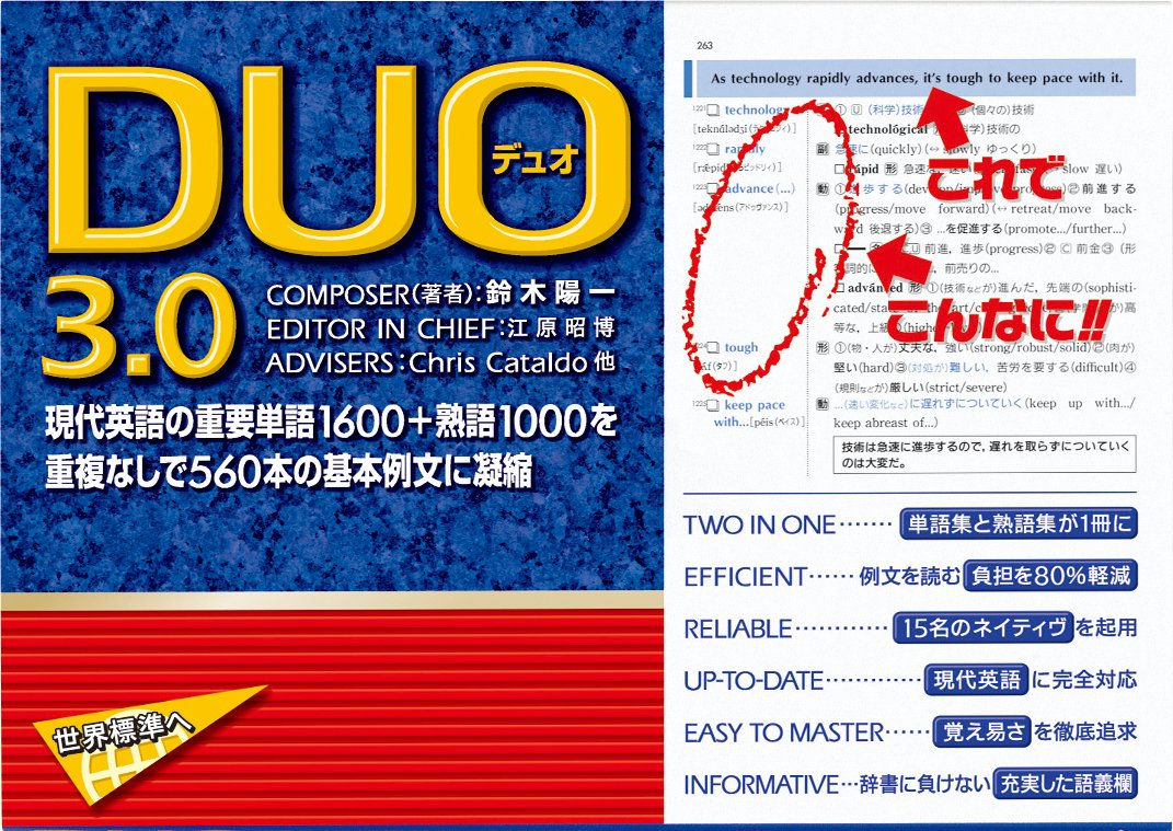 Duo3 0の使い方と勉強法 Englishに英語